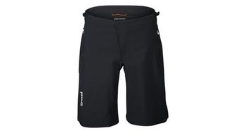 Pantalon corto poc essential enduro negro para mujer