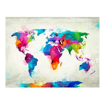 Papel Pintado 3d - The Map Of Happiness (350x270 Cm)