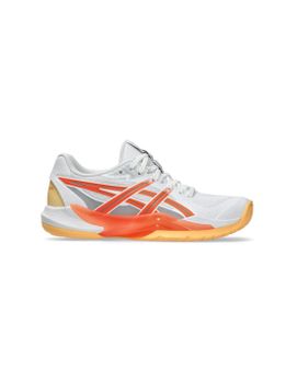 Zapatillas de Balonmano ASICS Powerbreak Ff Mujer Blanco/Coral