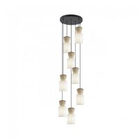 lampara de techo aosta 8 luces