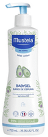mustela babygel bano de espuma con aguacate bio 750 ml