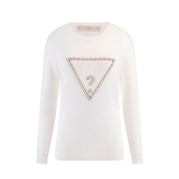 Guess Jersey Blanco W4YR31 Z2NQ2-G011