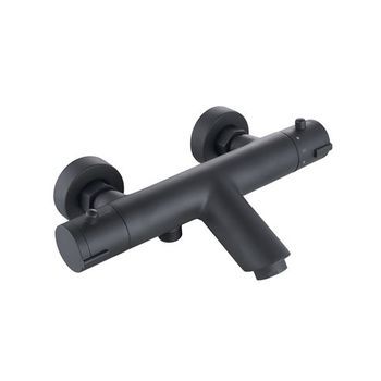 Grifo Termostático Bañera Artic Negro