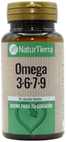naturtierra omega 367 y 9 45 capsulas blandas