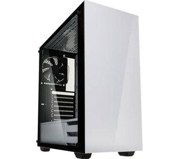 Stronghold E-ATX Mid Tower PC Case - White, White