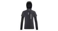 mijo chaqueta softshell rutor xcs air hoodie mujer negro
