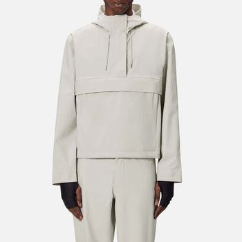 Rains Suva Hardshell Matte Shell Short Anorak - L