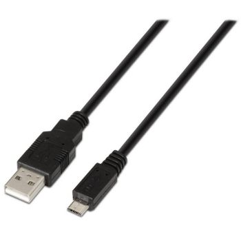 Aisens A101-0028 Cable Micro USB 2.0 a USB-A 1.8m Negro