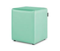 puff cubo polipiel menta 1 unidad happers
