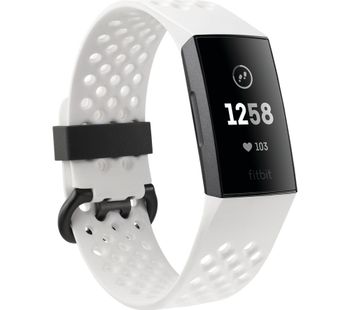 FITBIT Charge 3 SE - White & Graphite, Universal, White