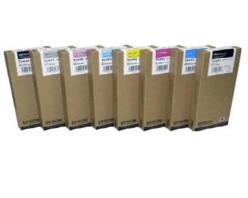 Original Multipack Epson Stylus Pro 9880 Printer Ink Cartridges (8 Pack) -C13T603900