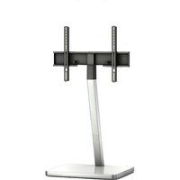 sonorous pl2700-wht cantilever 600 mm tv stand - white  silver white