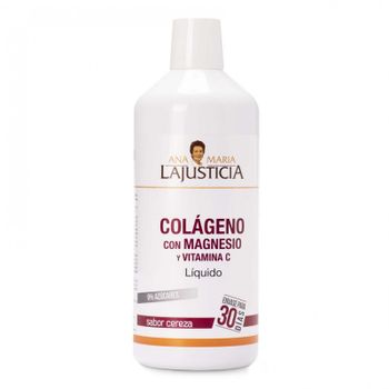 Colágeno con magnesio y vitamina c 1l sabor cereza