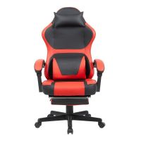 silla gaming ergonomica rolipo w3490 con reposapies y soporte lumbar