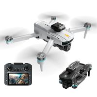 zhrc z105 wifi fpv con controlador de pantalla lcd de 43 pulgadas camara dual hd gimbal servo evitacion de obstaculo