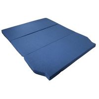 cama para camper mercedes vito w639 - 5cm grosor con hr suave 20kgm3 - azul