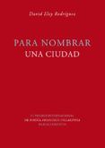 para nombrar una ciudad