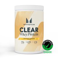 clear whey isolate - 500g - 20raciones - limon amargo