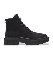 timberland para mujer tb0a42nw0151 botas de cana media con cordones greyfield negro 38 w plano casual