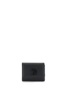 cartera pequena con solapa efecto piel black taglia unica