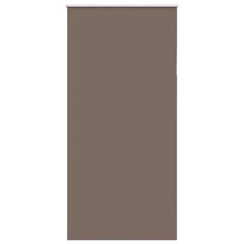 Estor Enrollable Opaco Color Café 110x230cm Tela Ancho 105,7cm Vidaxl