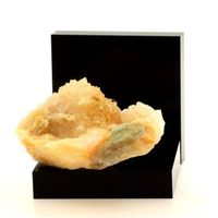 fluoritis blanca y verde - piedra natural de francia pratclaux haute -loire - cristal multicolor raro coleccion sylvain desfarge  4271 ct -