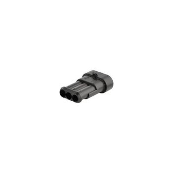 Conector de cable eléctrico carcasa 3 pines SuperSeal hembra