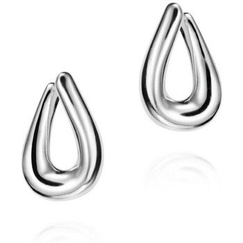 Jorge Revilla Pendientes Pendientes de gancho con diseño de lágrima de plata de ley 925 para mujer