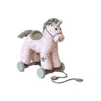 little bird told me celeste unicorn pull along kids toy
