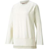 puma camiseta manga larga t-shirt studio yogini lt beige para mujer