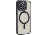 funda movil - isy isc 2441 para apple iphone 15 pro max admite carga a traves de magsafe smokey black
