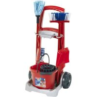 carro de limpieza infantil klein vileda con accesorios y cubo escurridor 60 cm