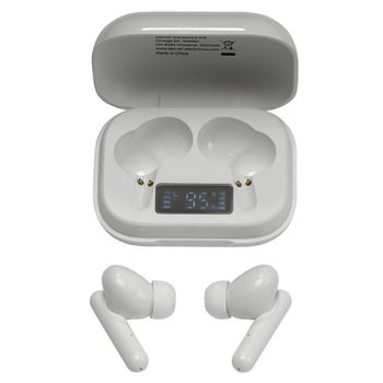 Denver TWE38 Auriculares Inalámbricos Blancos