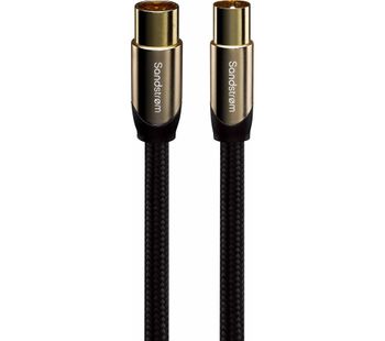 SANDSTROM AV Gold Series S2AER315 Aerial Cable - 2 m, Gold