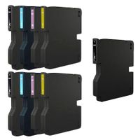 compatible multipack ricoh aficio sg7100dn printer ink cartridges 9 pack -405761