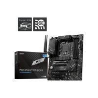 placa base msi pro b760-p intel b760 lga 1700 ddr4 atx wifi 6e 25gbe raid