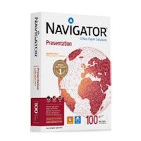 navigator presentation papel para impresora de inyeccion de tinta a3 297x420 mm mate blanco