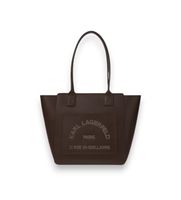 karl lagerfeld para mujer b3w30096 bolso daily mediano marron osfa casual piel