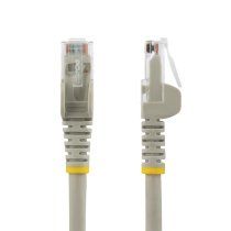 StarTech.com Cable de 7m CAT6 Ethernet - LSZH - Cable de Red RJ45 UTP de 10Gb - 250MHz - PoE de 100W - Latiguillo Snagless con Alivio de TensiÃ³n - sin Traba - ETL - Gris