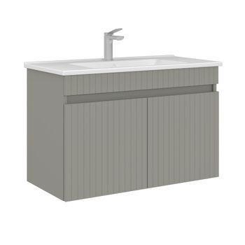 Mueble Para Lavabo  - 85 X 45 X 57 Cm - Mate Cashmere
