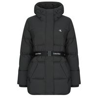 calvin klein jeans abrigo de plumas belted midweight puffer para mujer