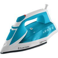 russell hobbs supreme 23040 steam iron - white  blue white