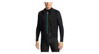 chaleco de manga larga assos endurance thermobooster negro  hombre