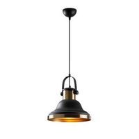 lampara de techo dodo-2601 negro metal 30x30x136 cm