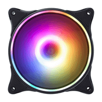 hiditec ventilador gaming argb-n-18 black 120 mm