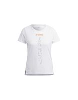 camiseta de trail adidas agr shirt mujer blanco