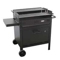 barbacoa de carbon con horno etna