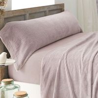 juego de sabanas coralina canale cama de 200 cm color azul burrito blanco