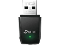 adaptador wi-fi usb - tp-link archer t3u velocidad transferencia 1300 mbps 30 doble banda 5 ghz negro