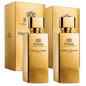 Fortune Golden Throne & Opulent Myth Eau De Parfum Hombre 100ml Set X2